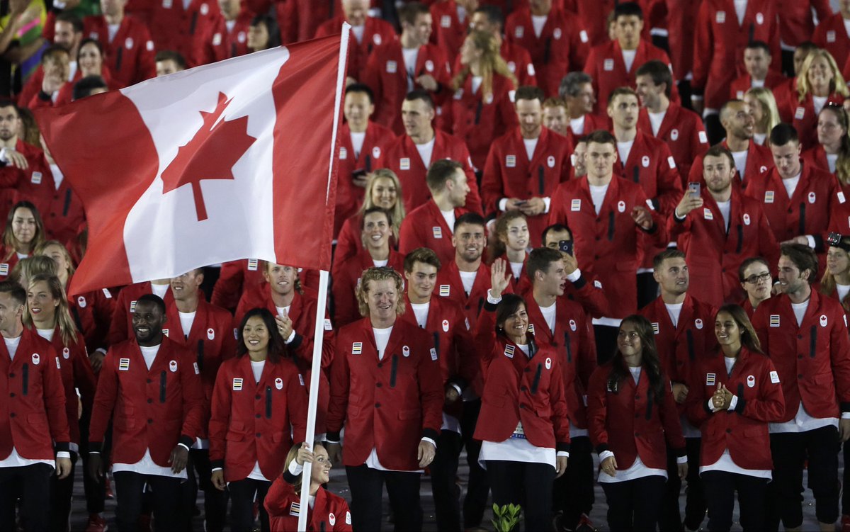 Looking good, #TeamCanada! 

(Photo: AP)