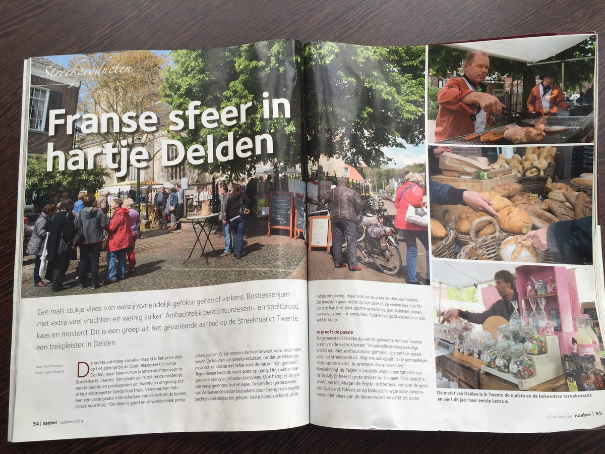 Om 9.00 uur begint de Streekmarkt met deze keer heel veel zomerfruit te proeven. #Delden