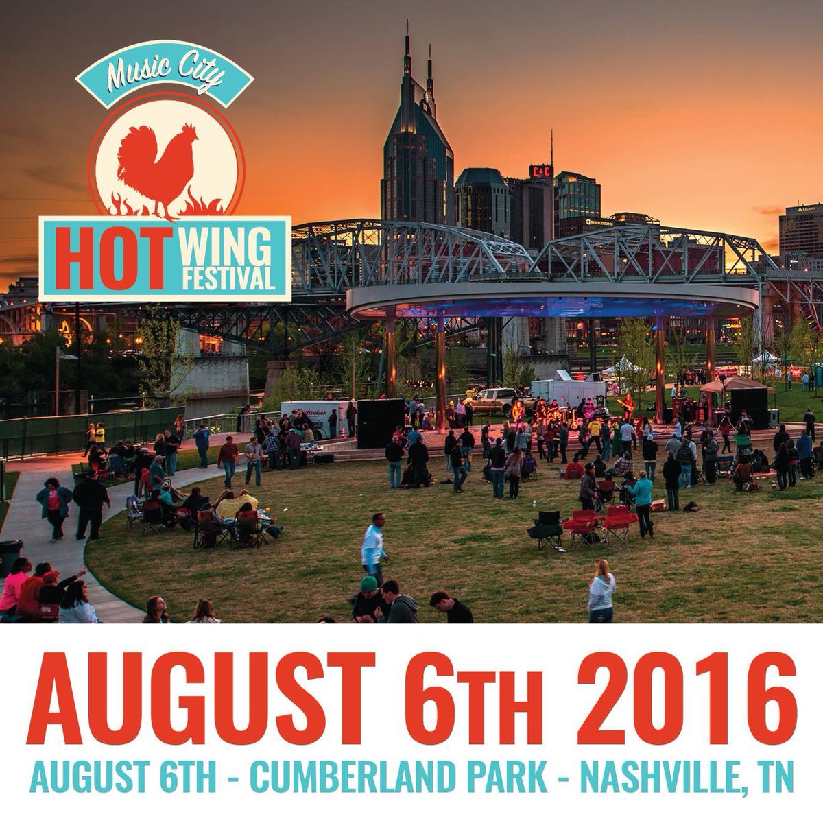 MsNikki27's tweet photo. Come #CluckWithUs #MCHWF ππΊ
#Nashville #MusicCityHotWingFestival https://t.co/RplrKAtQUy