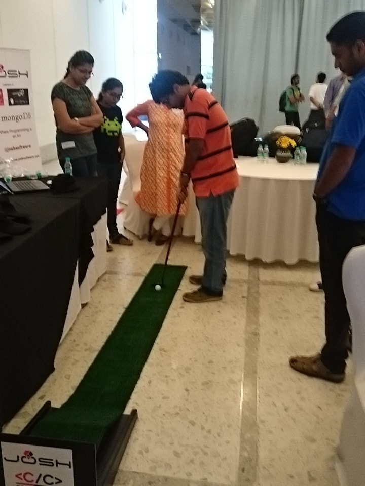 joshsoftware's tweet image. Wanna golf swing, come and register  #codecuriosity and win goodies #DeccanRubyConf