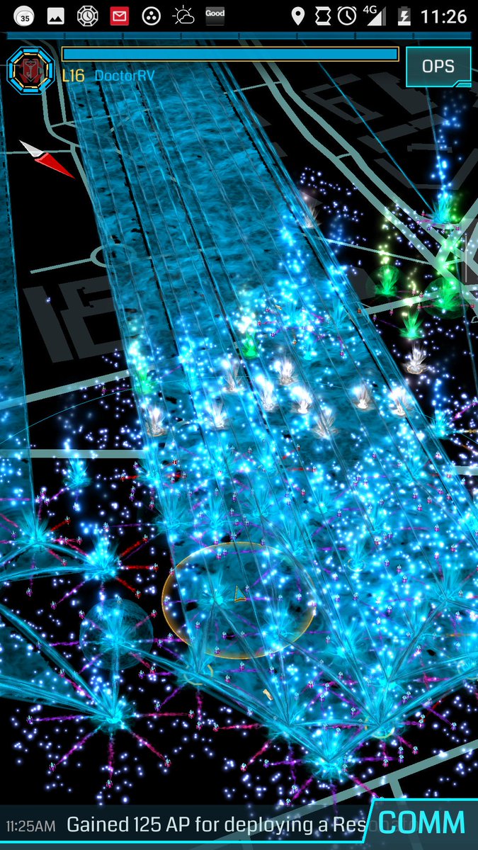 Resistance_IN's tweet photo. Live scenes at #IngressFS #Bengaluru #NoNewbies  @ingress @FevGames https://t.co/FjpyM0TZjV