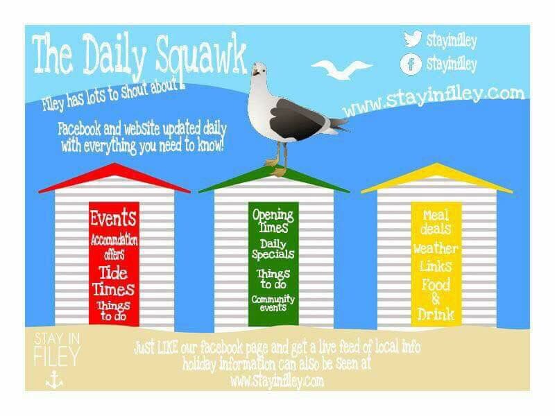 stayinfiley's tweet photo. The Daily squawk
Saturday 6th of August
19 degrees
High tide: 07:14
Low tide: 13:48
High tide: 19:43 #Filey https://t.co/yuPAa6YNGw