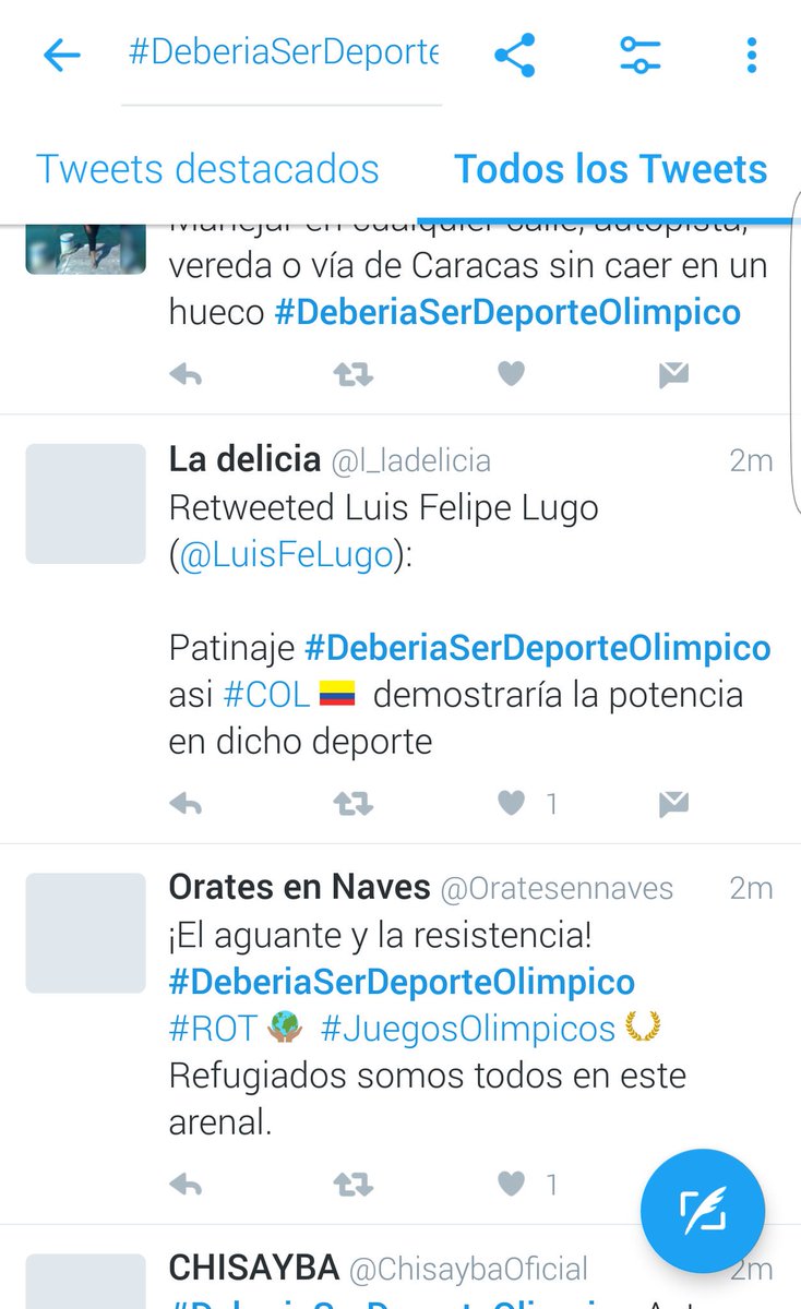 Ronald_MacKay's tweet photo. El hashtag #DeberiaSerDeporteOlimpico se hizo internacional!!!! #EfectoSLM @slmshou https://t.co/kyMnL76TXi