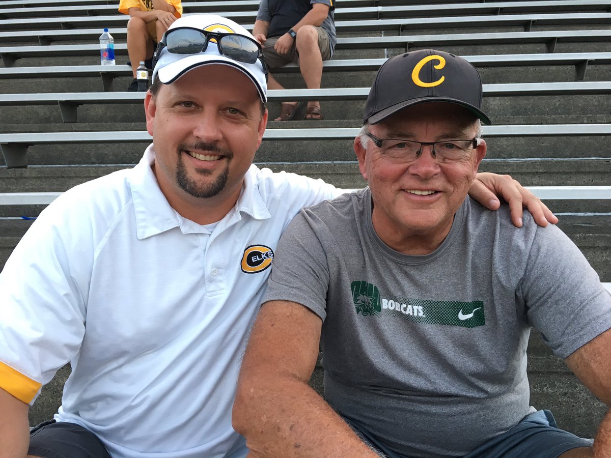 Architect of Elk Pride retired principal Dave McDaniel.  41 years of service at CHS!  Thanks for being a mentor!