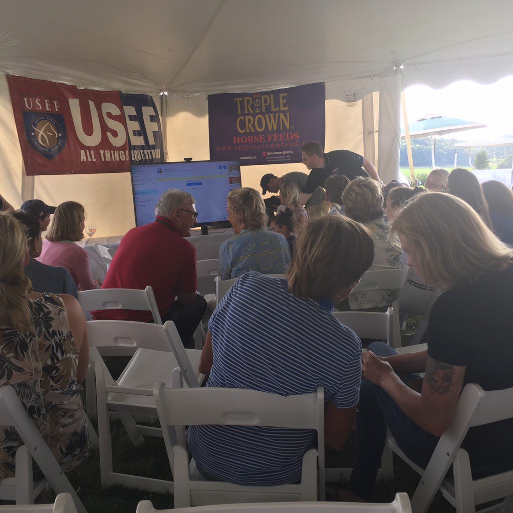 Loved Skyping with <a href="/TeamUSA/">Team USA</a> Eventing from the Millbrook Party! Go <a href="/USEquestrian/">US Equestrian</a> @USEventing #TwoHearts