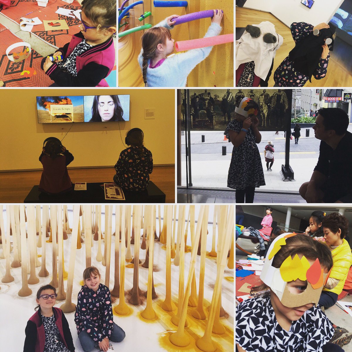 whaeaemma_MBS's tweet photo. Fantastic afternoon at our gallery. Experiencing art with our 5 senses and creating our own art #CLCYellow https://t.co/8LqoCobvE0
