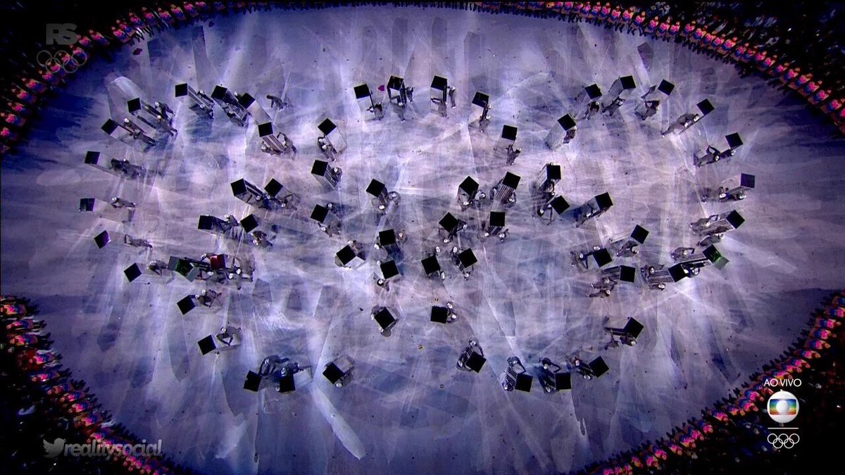 BilalAsghar80's tweet photo. #OpeningCeremony
Incredible. π Great great atmospheric #OpeningCeremony2016 in #Brazil https://t.co/QDS2NB6IiI