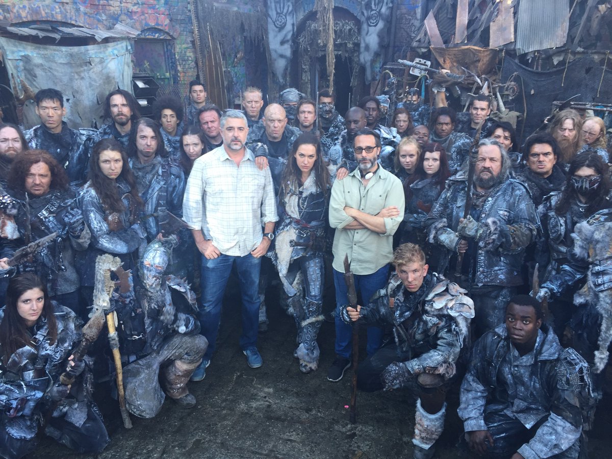 The100writers's tweet image. Azgeda af. #The100