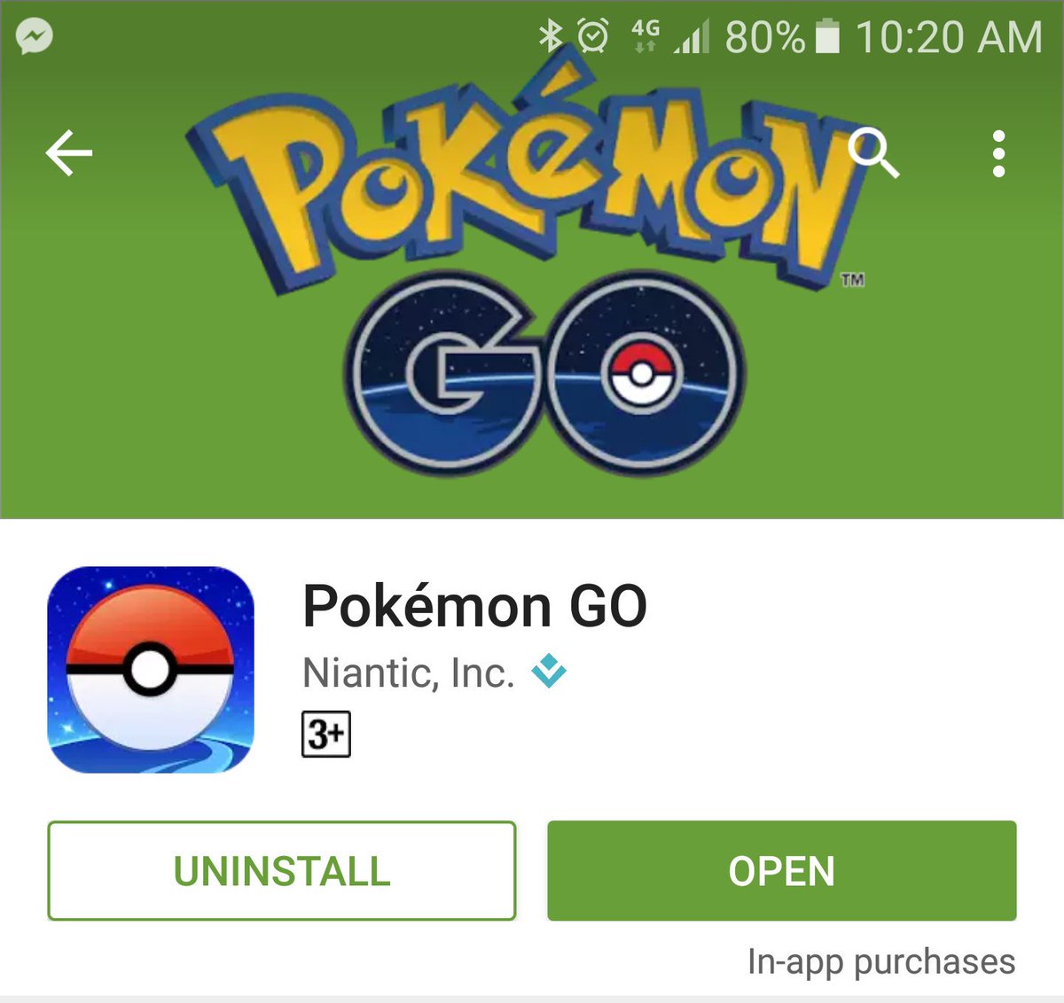bhlzky's tweet photo. Installed! 😍😍 #PokemonGo #PHofficial https://t.co/oamdNK6J7o