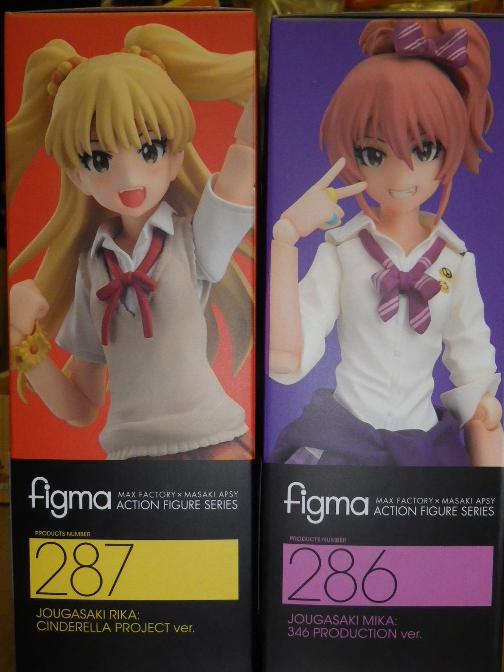 イエローサブマリンなんば本店ホビー Figma 城ヶ崎莉嘉 シンデレラプロジェクトver 城ヶ崎美嘉 346プロダクションver 好評販売中です 莉嘉のふくれ顔と美嘉の怪訝顔がめちゃカワイイです アイドルマスターシンデレラガールズ T Co