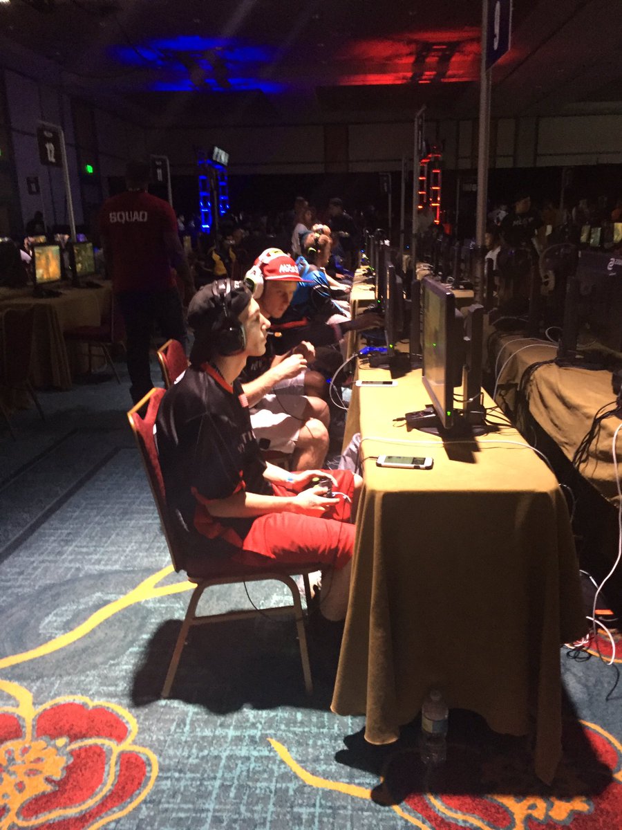 Global_Sanction's tweet photo. #GSCOD is all setup to play @InterstellarGG in losers round 3 at #MLGOrlando! https://t.co/GTc8kEuZyB