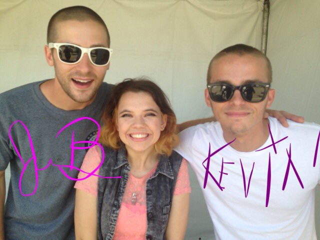 Great meeting <a href="/Interruptweets/">The Interrupters</a> <a href="/VansWarpedTour/">Vans Warped Tour</a>! Thanks for the #WYMSi <a href="/WYMSiAPP/">WYMSiApp</a>