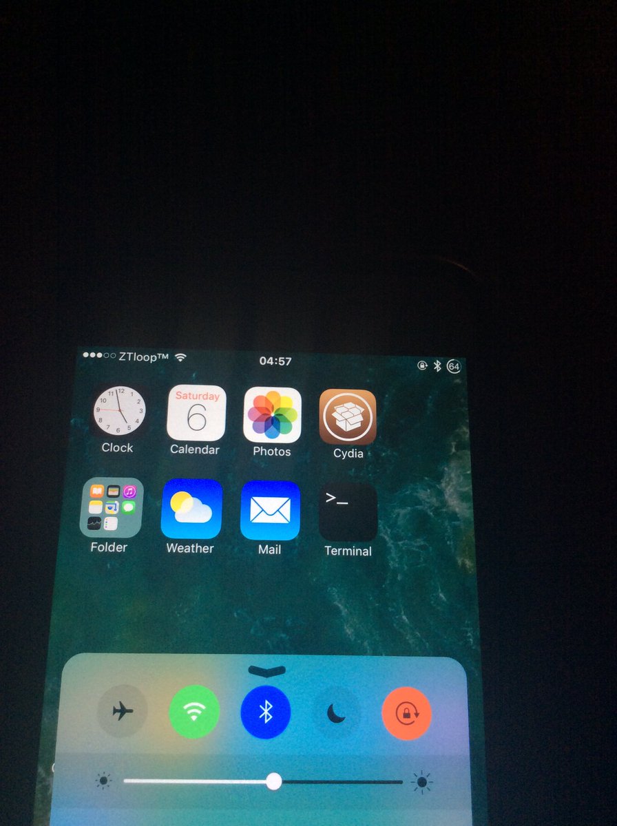 ZTloop's tweet photo. Got some help! iOS 10b4 untethered Jailbreak. @jailbreakbuster https://t.co/LNxusegACU
