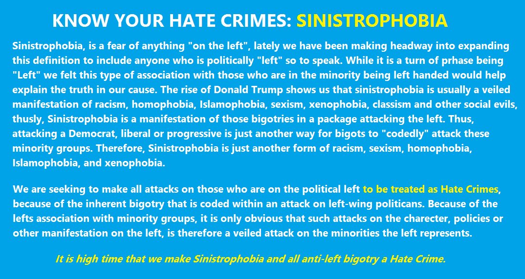 QueenKefa's tweet photo. @voxdotcom @Recode PLEASE #RETWEET MY MESSAGE! WE NEED TO HELP UNDERSTAND ABOUT SINISTROPHOBIA! #UniteBlue #Hillary https://t.co/teHukPBtwS