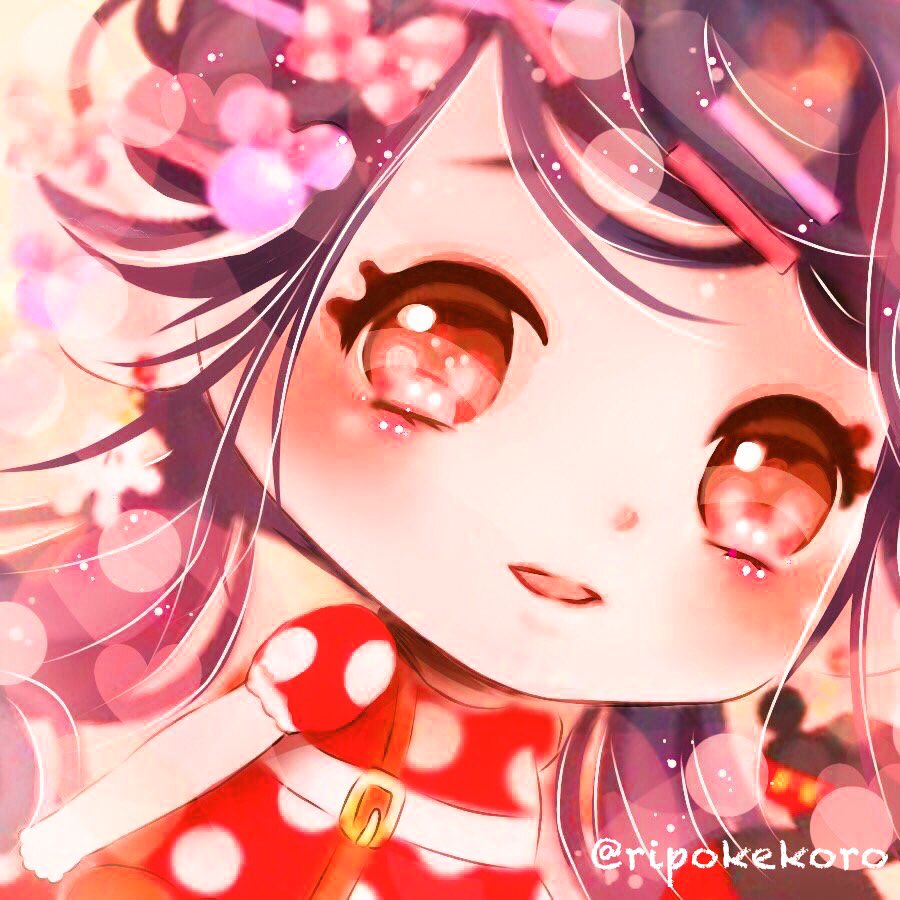 ももー ポケコロ りほちゃんのアイコンが 出来ました ฅ ฅ 黒髪の可愛い アバターちゃんでした ポケコロ ポケコロ加工 ポケコロアイコン企画 T Co G8x0p5dok7 Twitter