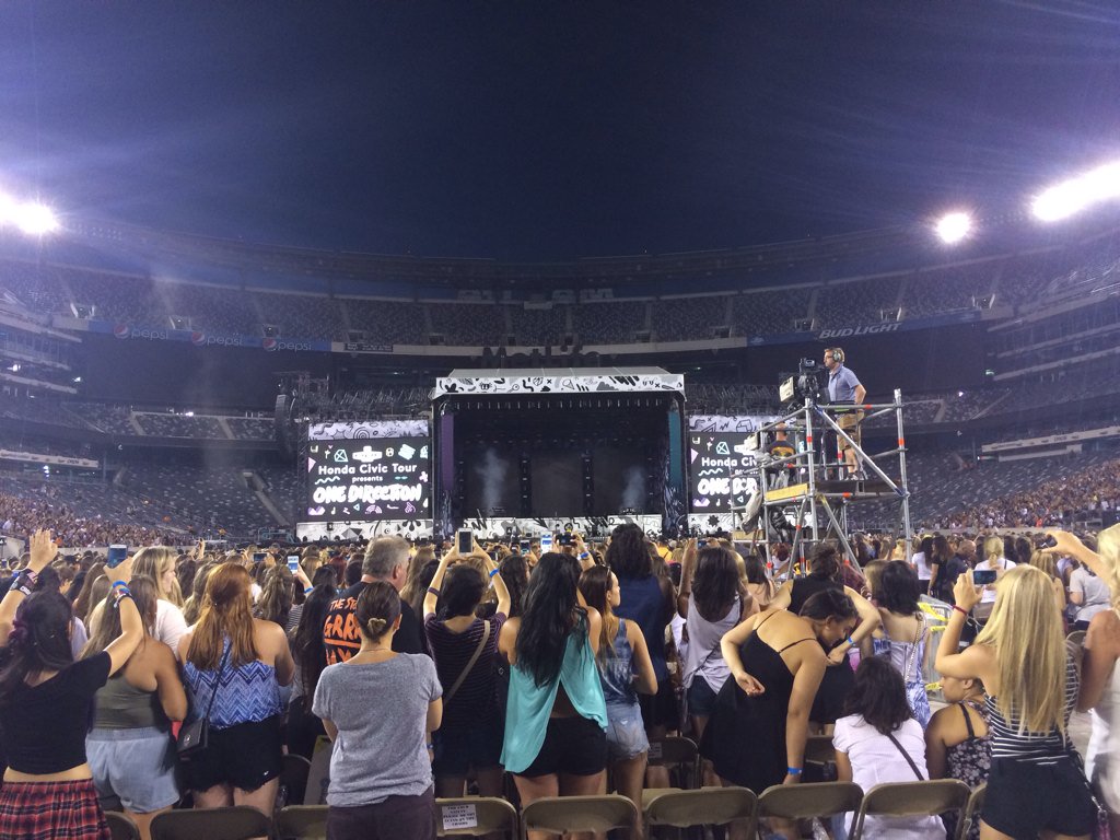 horansparadise's tweet photo. #1YearSinceOTRAMetlife and I'm still laughing of why I was in 3 different parts of the stadium lol https://t.co/Uw7dOPqpUH