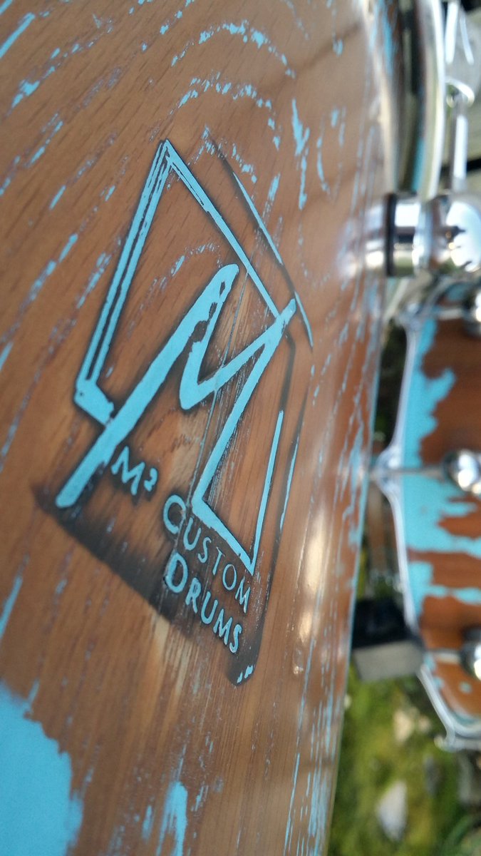 m2customdrums's tweet photo. New kit for @samgrowmusic. Killer finish and different woods on each drum for the best sound! #samgrow #customdrums https://t.co/sWgsSzI0n3