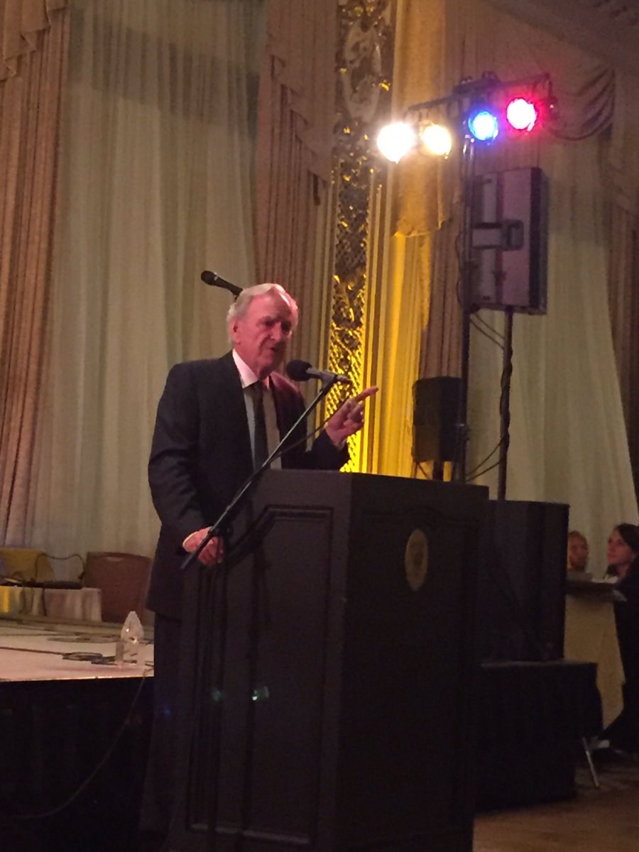 CCShea's tweet image. Senator Tom Harkin being honored at  @ABAYLD Fellows Gala