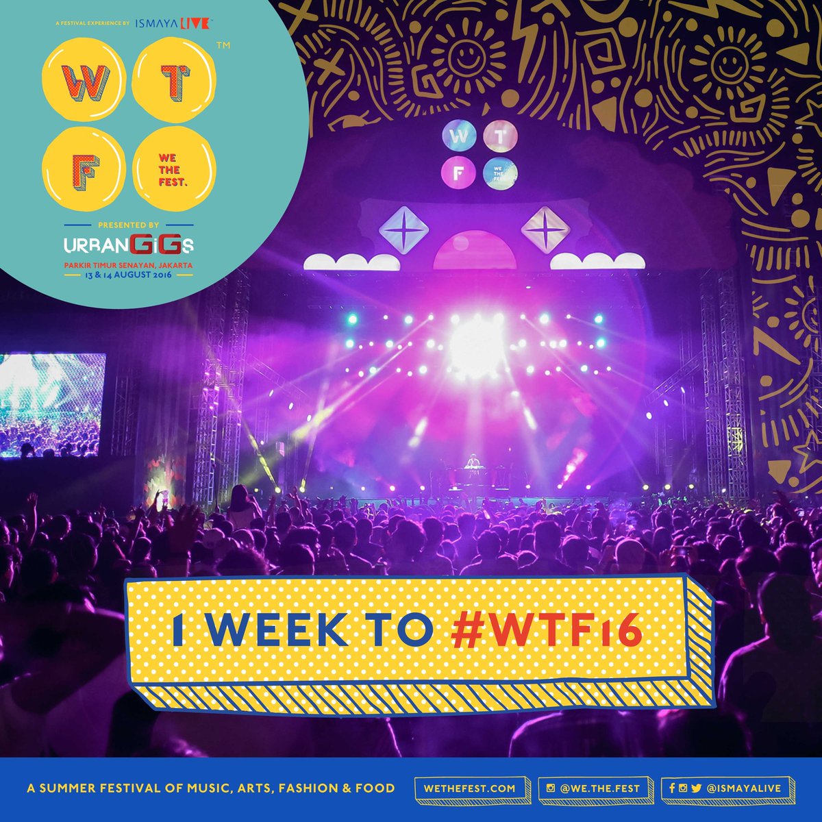 It's 1 WEEK to We The Fest 2016! Presale tickets are still available at wethefest.com

🌳🍌🍦🍻🎤🎹🎸🌳👯