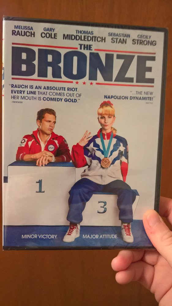 beaslma's tweet photo. On this weekend, between watching the #OlympicGames #TheBronze starring @MelissaRauch  @TheBronzeMovie #Bronze 🎖 https://t.co/6DQNssnDok