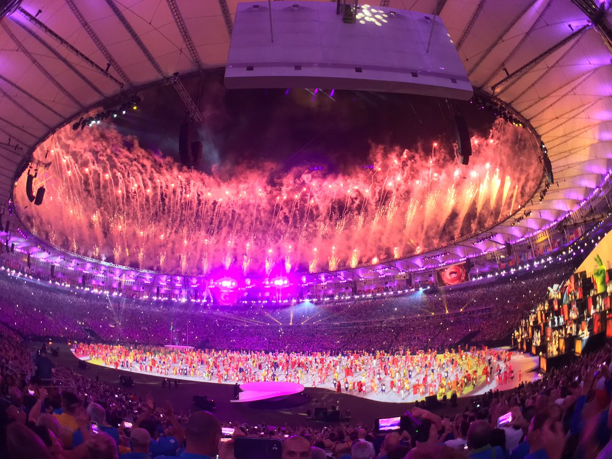 Rio 2016 is here!! #ISSF #ShootingSport #Olympics #Rio2016 #OpeningCeremony