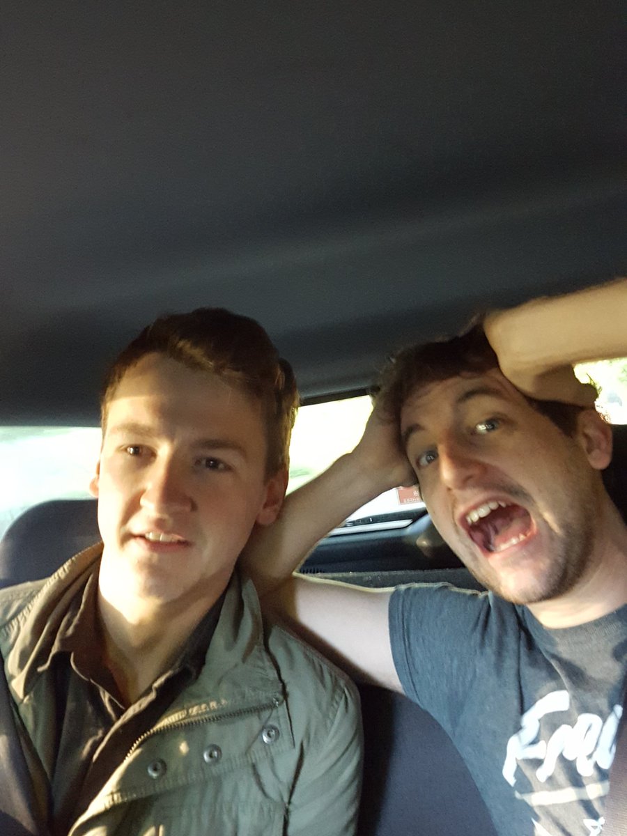 The early Beatle catches the worm, or something like that. We're on our way.