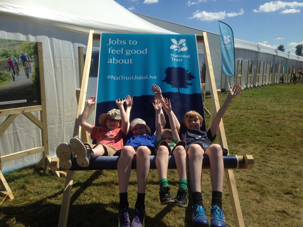 HAYLEYPENNECK's tweet photo. Countryfile live #NatTrustJobsLive https://t.co/ESXYos1vJj