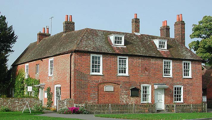 C is for Chawton where Jane Austen lived for the last eight years of her life &amp; did most of her writing