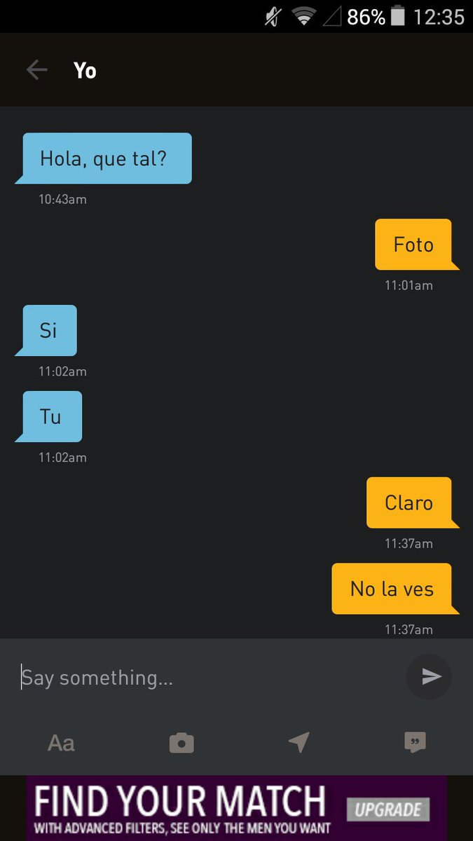 GenioAtrapao's tweet photo. Esta gente me pone de los nervios! #GrindrFacts
#50EvilWays
#EvilWay #1 https://t.co/GxUngObVSv
