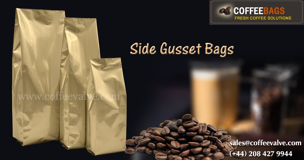 CoffeeBagsUk's tweet photo. #SideGussetBags have become both a packaging and trend as they are convenient, stylish and durable. https://t.co/PV2MLDF5L7