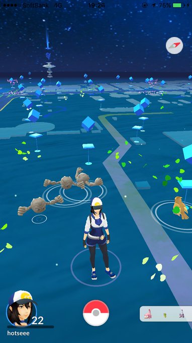 大阪の天王寺公園でイシツブテ大量 カビゴンも出現 レア出没 巣レポ ポケモンgo 8 7 ふと雑記ブログ
