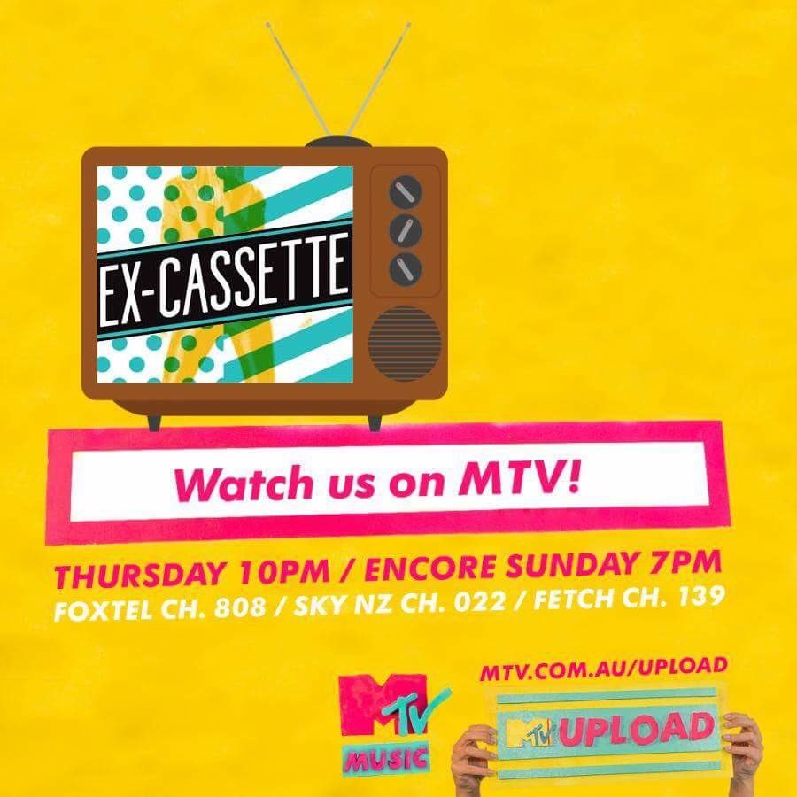 EX_CASSETTE's tweet photo. Tune into @MTVAUSTRALIA tomorrow night!! #mtv #newmusic #musicvideo https://t.co/fUDGgNsI7v