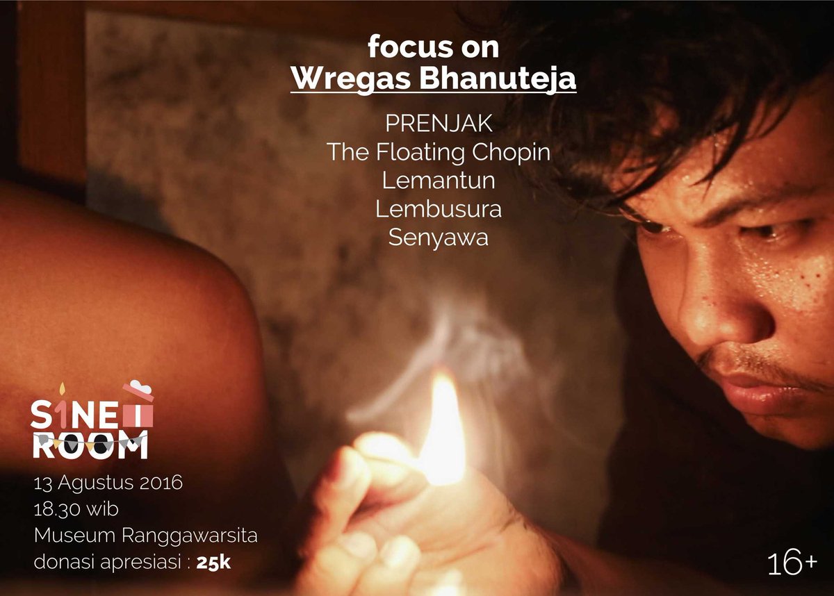 Pemutaran 5 film &amp; diskusi bersama Wregas Bhanuteja #PrenjakKeSemarang
Buruan daftar ke goo.gl/4qDApq