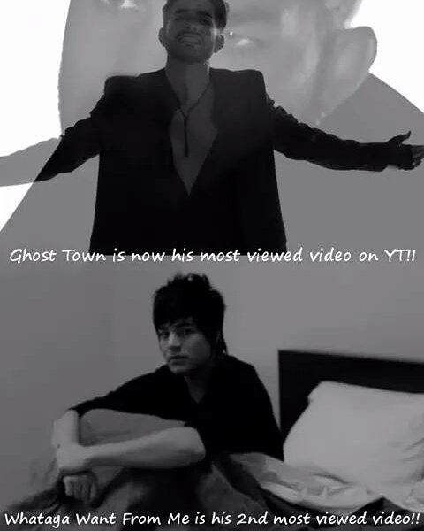 LaurenHutton36's tweet photo. Congrats Babe @adamlambert! So Proud Of You! π
#GhostTown #WhatayaWantFromMe #YouTube #MostViewedVideos #AdamLambert https://t.co/MSjIyEVBhA
