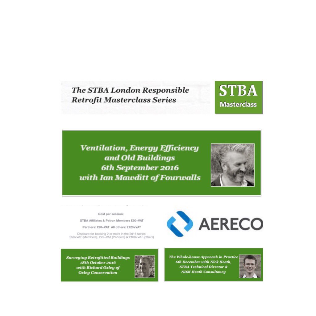 Ventilation Masterclass <a href="/STBA_UK/">STBA UK</a> 6Sept 
Plus drinks&amp;networking sponsored by <a href="/Aereco_Group/">Aereco Group</a> 
stbauk.org