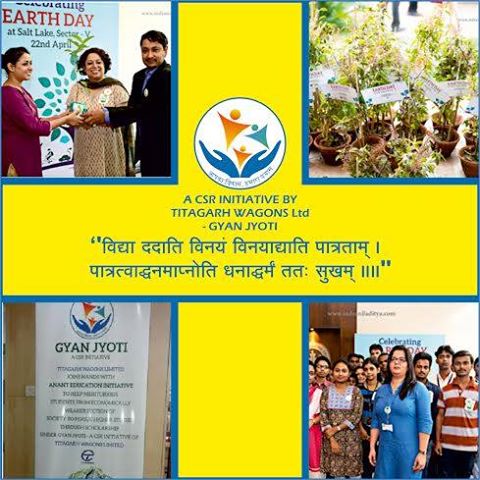 TitagarhL's tweet photo. #EarthDay #Celebration #EnvironmentFriendly #RightToEducation #Life #Development #GivingKnowledge #GYANJYOTI https://t.co/j1cKSbTDdC