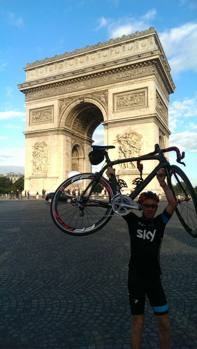 KAC_Hardenhuish's tweet photo. So proud of my Dad! Completing #letour2016 for @mndassoc 🍾#MND https://t.co/7AD4nyzxqQ