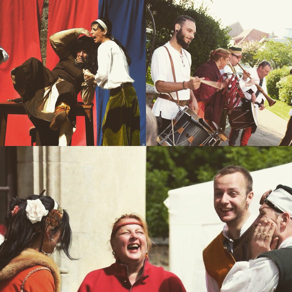 ArcadiaMedieval's tweet photo. En route pour les  @médiévalesdErvyLeChatel! Au programme: musique, danse, jongle, Theatre et des fous rires! https://t.co/3lEFyU6kOI