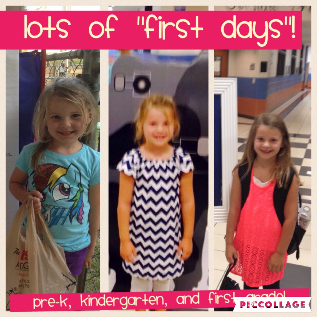 SarahDodgen's tweet photo. Lots of "First Days"! #piccollage https://t.co/VJq5VH1tzt https://t.co/mpWf04dS4c