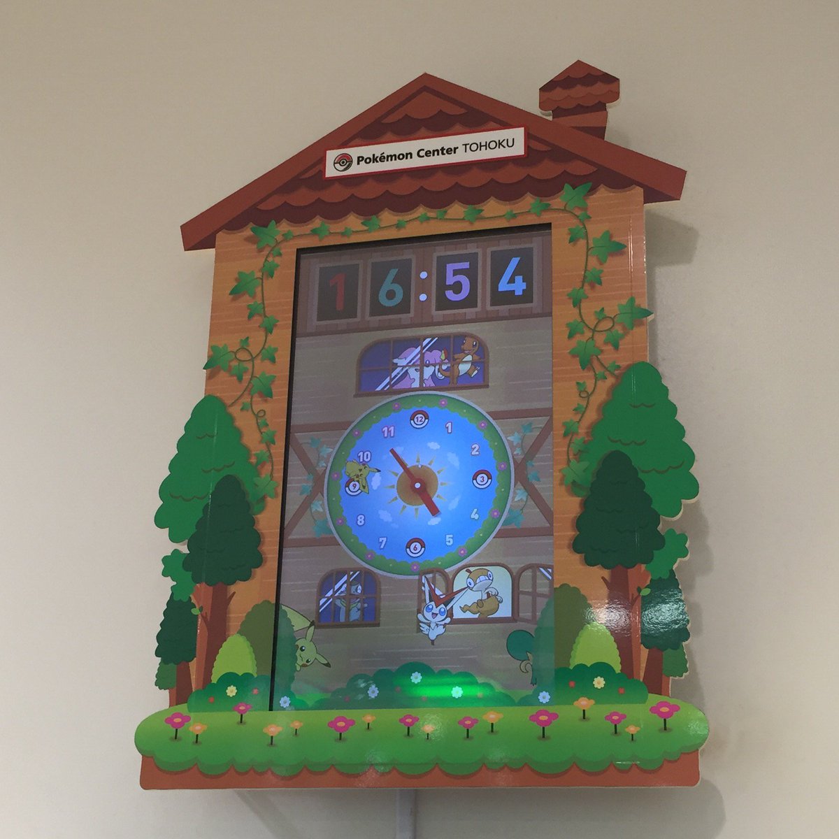 ポケモンセンターnakayama A Twitteren ポケモンセンタートウホクにある液晶のポケモン時計です ポケモンセンター ポケモンセンターnakayama A Twitteren ポケモンセンタートウホクにある液晶のポケモン時計です ポケモンセンター