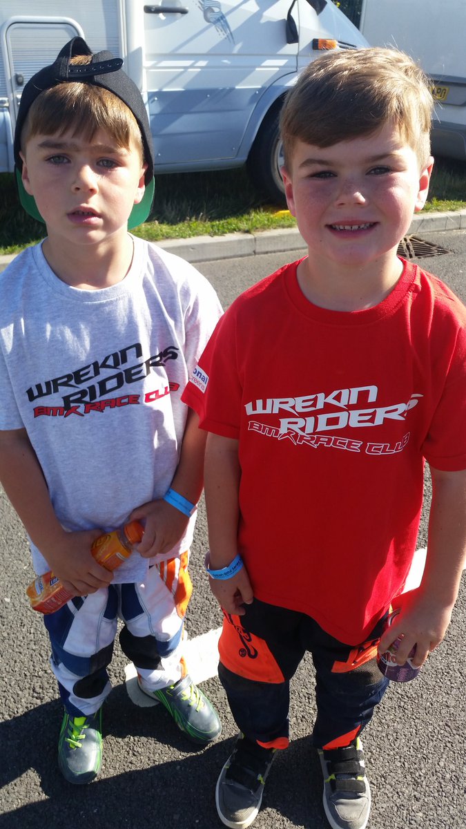 Day 1 of the #Telford National is here for Wrekin Riders BMX Series @BritishBMX - good luck riders. #clubsponsor