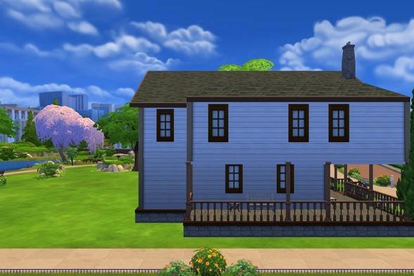 pixiepennypixie's tweet image. I just shared the Tranquil City Apartments Lot on #TheSims4 Gallery!