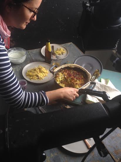 Love the photos <a href="/KrisKirkham/">Kris Kirkham</a> &amp; <a href="/RRFoodStyle/">Rosie Reynolds</a> are producing for my new cookbook! Here a #BehindTheScenes shot. :-)