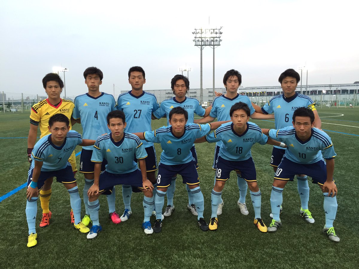 関東学院大学サッカー部 総理大臣杯1回戦 J Green堺 S6フィールド 関東学院大学vs日本文理大学 キックオフ 関東学院大学サッカー部 総理大臣杯1回戦 J Green堺 S6フィールド 関東学院大学vs日本文理大学 キックオフ
