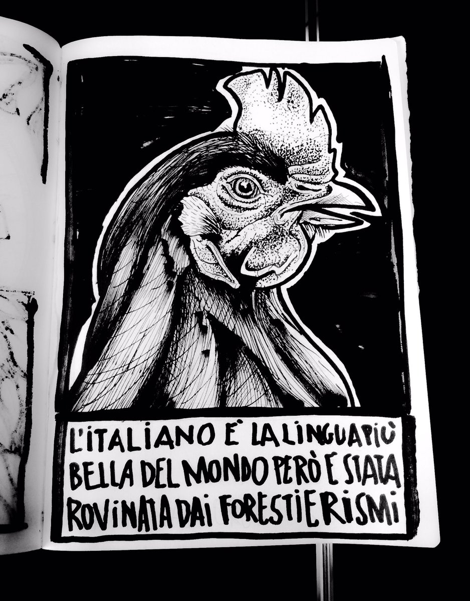 #Gallina onesta per la #linguisticaitaliana