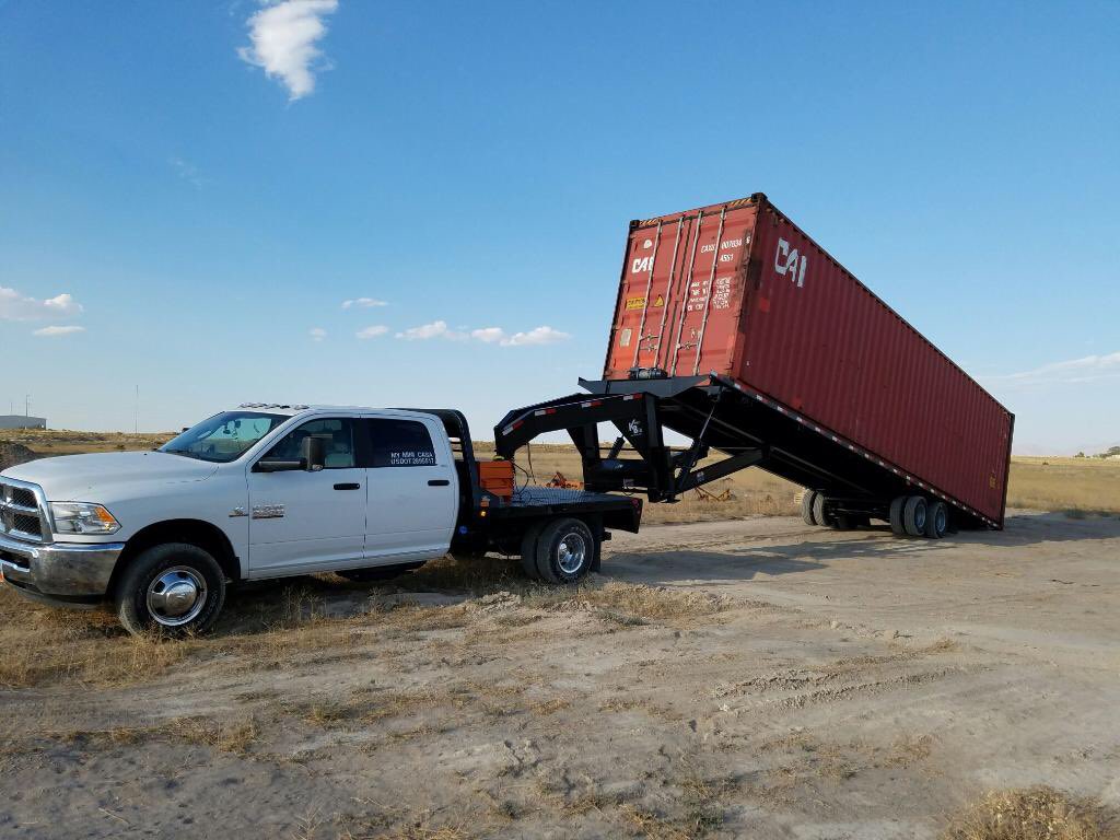 Maiden Voyage of the new container trailer fleet. #containertrailer