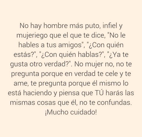 No Hay Hombre....
