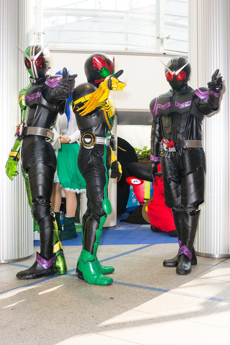 コスプレ、仮面ライダーダブルライダー