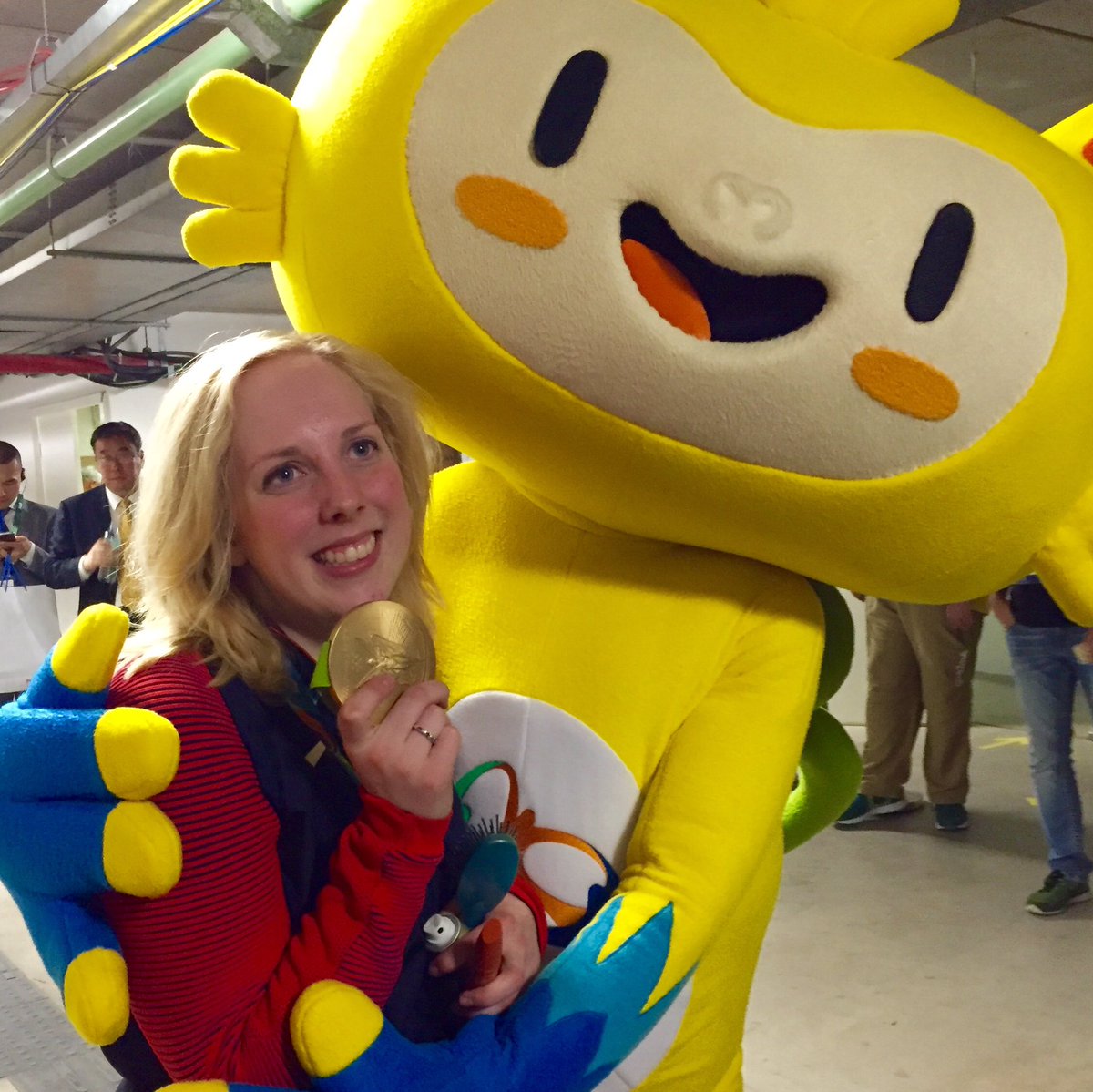 The first Olympic Gold medalist of #rio2016 is USA's Air Rifle shooter Virginia Thrasher! #ShootingSport