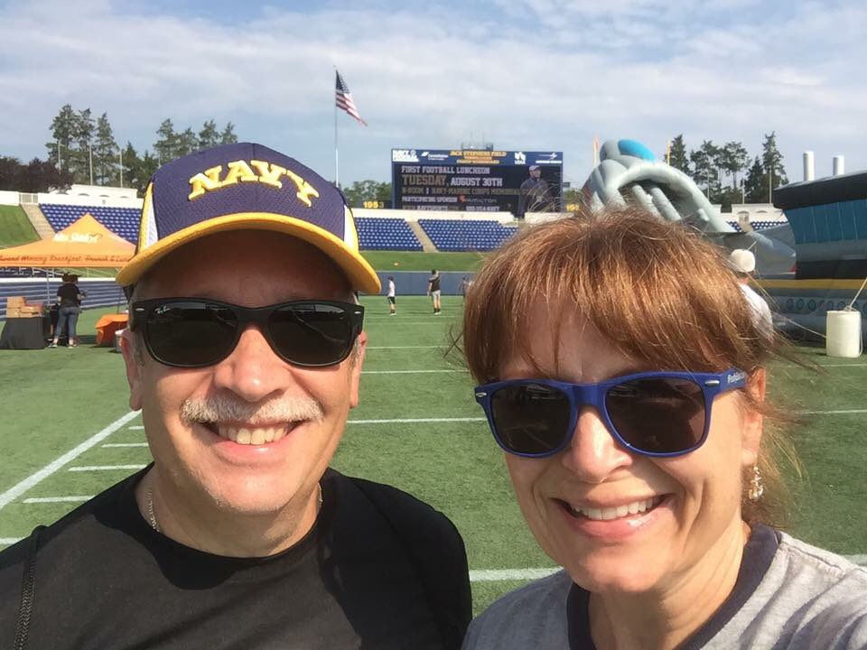achief77a's tweet photo. Great time at the Navy Fanfest. @NavyAthletics #FanFest https://t.co/2j8LxAF1Sq